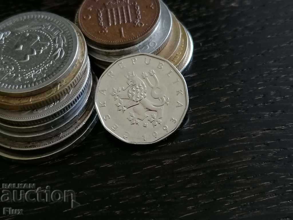 Coin - Czech Republic - 2 Krona 1993 with price 0.75 BGN | € 0.38 Coin - Czech Republic - 2 Krona 1993 with price 0.75 BGN | € 0.38