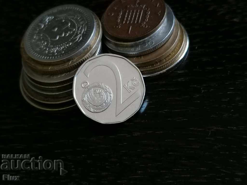 Coin - Czech Republic - 2 Krona 1993