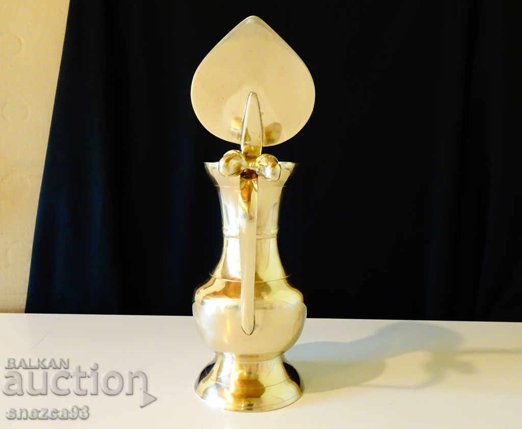 Bronze jug 700 ml, mug with acorns 21 cm - 5 Bronze jug 700 ml, mug with acorns 21 cm - 5