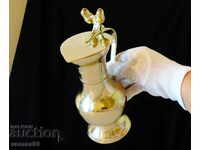 Cana de bronz 700 ml, halbă cu ghinde 21 cm