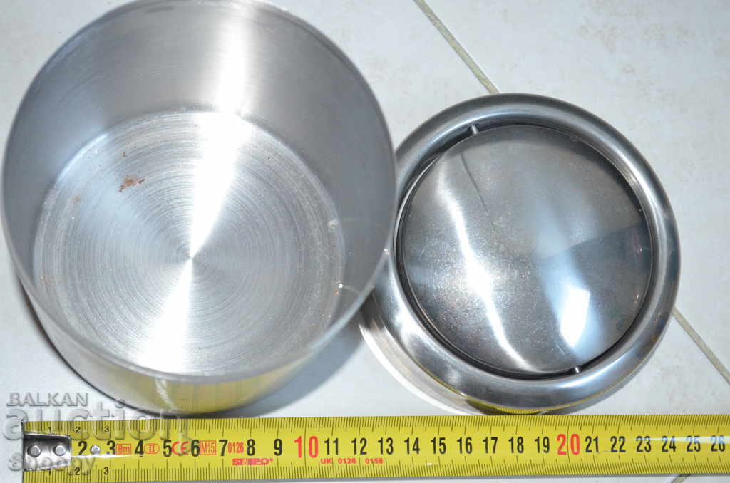 Μεταλλικός κάδος απορριμμάτων με καπάκι - 6 Μεταλλικός κάδος απορριμμάτων με καπάκι - 6