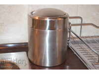 Метален контейнер за сухи отпадъци с капак