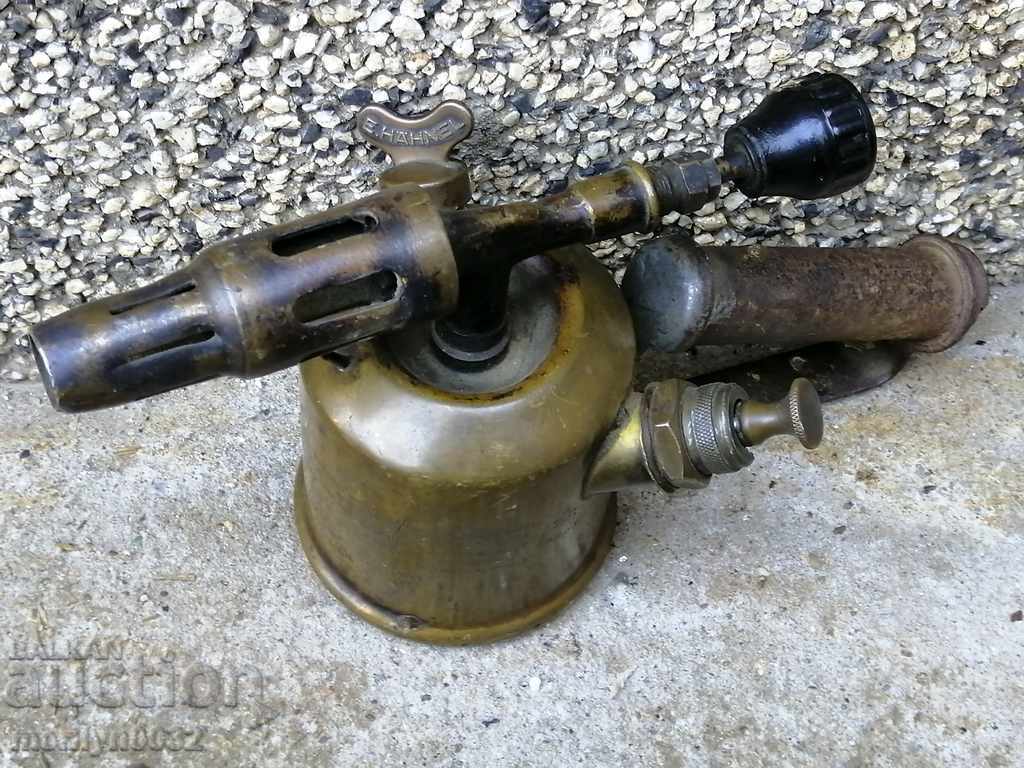 German petrol lamp HANHEL for pig frying, WORKING with price 87.00 BGN | € 44.48 German petrol lamp HANHEL for pig frying, WORKING with price 87.00 BGN | € 44.48