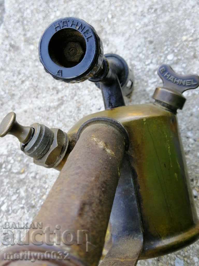 German petrol lamp HANHEL for pig frying, WORKING - 6 German petrol lamp HANHEL for pig frying, WORKING - 6