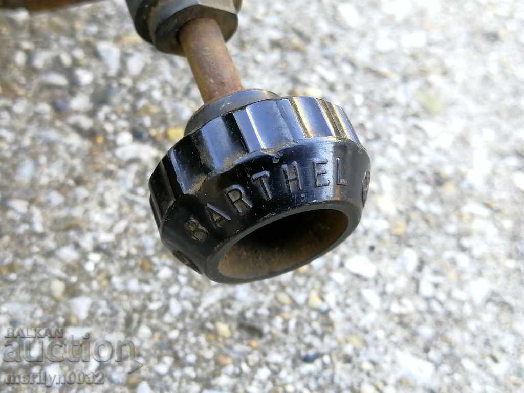 Delivery of Old German petrol lamp BARTHEL pearl pig WORKING Delivery of Old German petrol lamp BARTHEL pearl pig WORKING