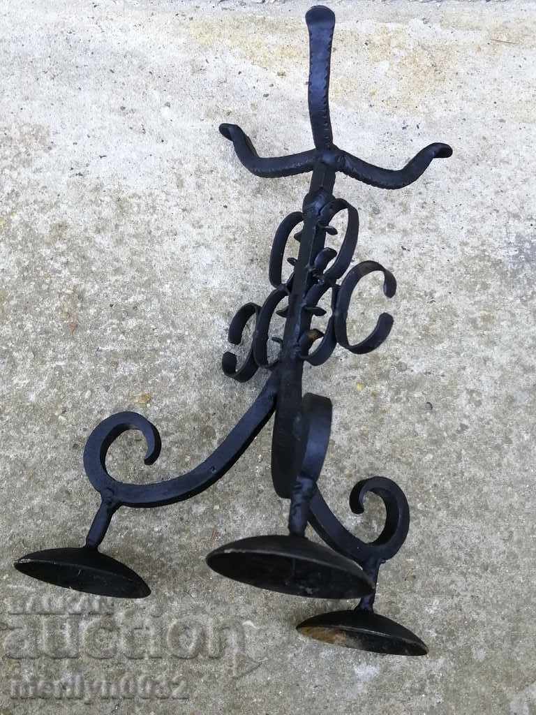 Steaua sfeșnic din fier forjat lumanari - 7 Steaua sfeșnic din fier forjat lumanari - 7