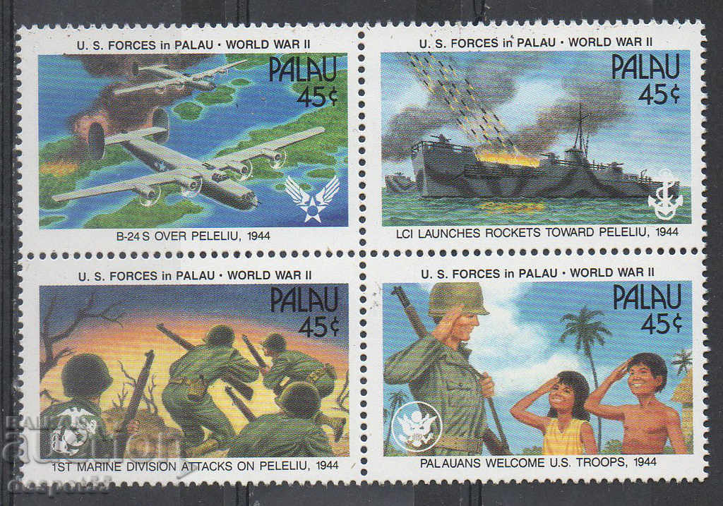 1990. Palau. 46 de ani de la aterizarea americană la Palau