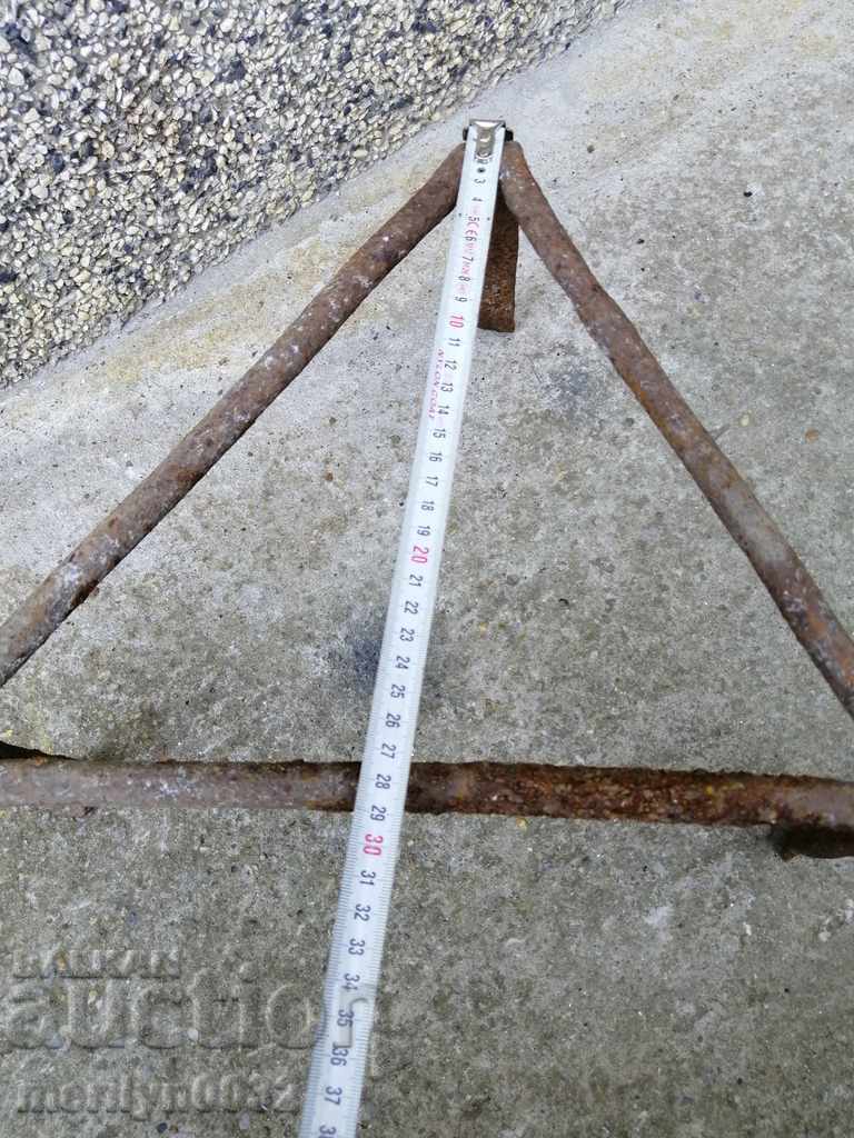 Licitație Vechi forjate sazhek, vatră, gril, fier forjat