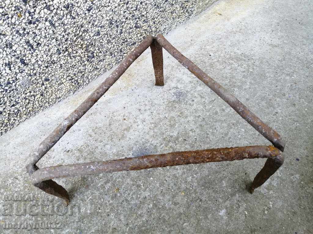 Vechi forjate sazhek, vatră, gril, fier forjat - 6