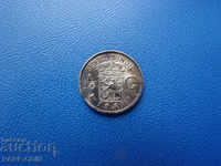 VIII (31) India olandeză 1/10 Gulden 1941 S