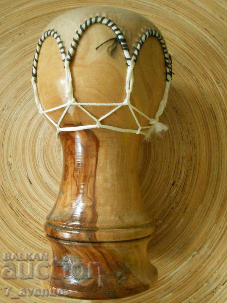 Musical instrument, wood and food. leather, drum or other - 5