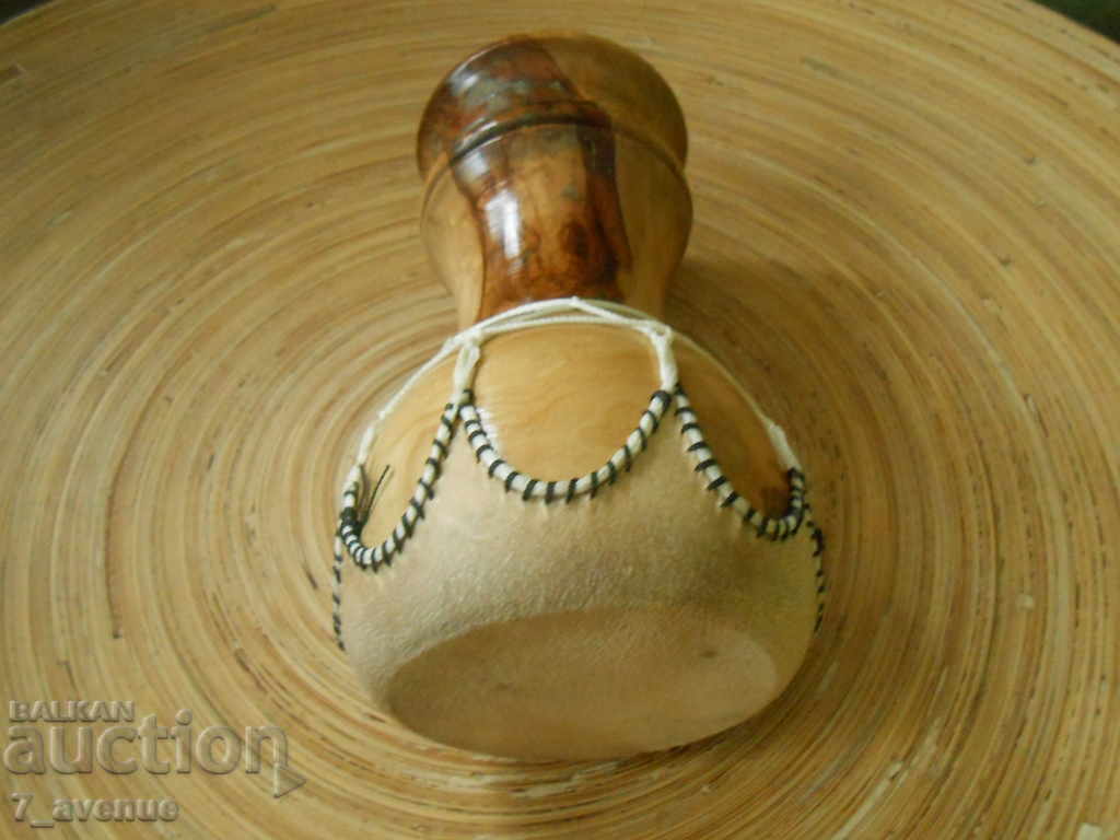 Musical instrument, wood and food. leather, drum or other - 7