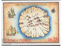 1979. Sao Tome și Principe. Bărci de navigat. Bloc.