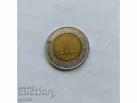 Italy 500 pounds 1996 anniversary