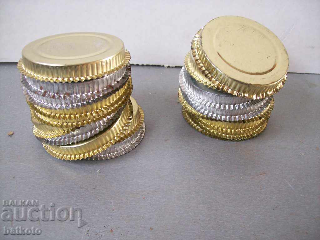 Lot caps for jars type "Garden" from the sauce - rare