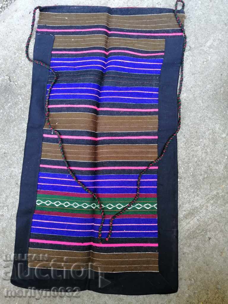 Стара тъкана бродирана везана престилка носия сукман