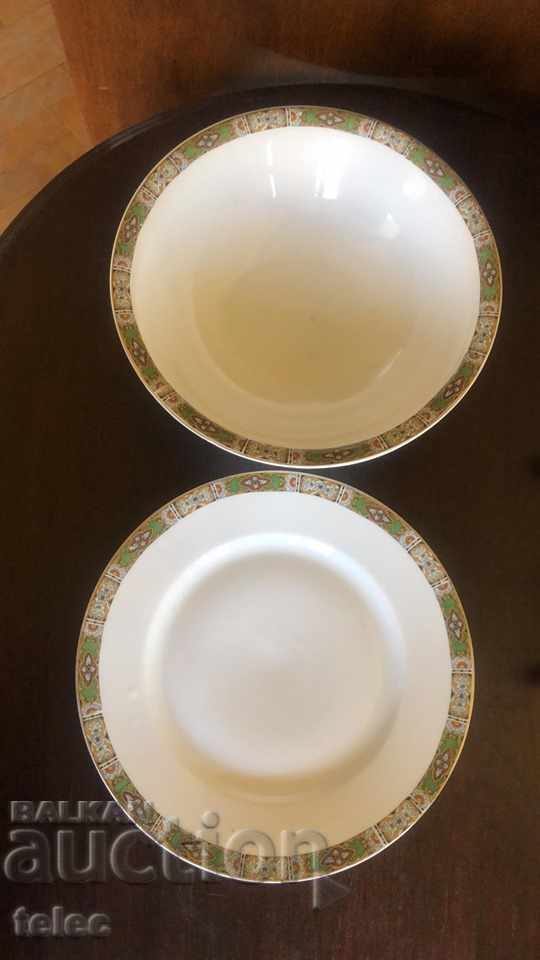 Two plates of porcelain from the 1920s - 6 Two plates of porcelain from the 1920s - 6