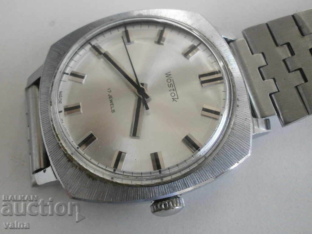 WOSTOK 17 jewels, madе in USSR, XL корпус 38 мм, командирски с цена € 43.46 | 85.00 лв.