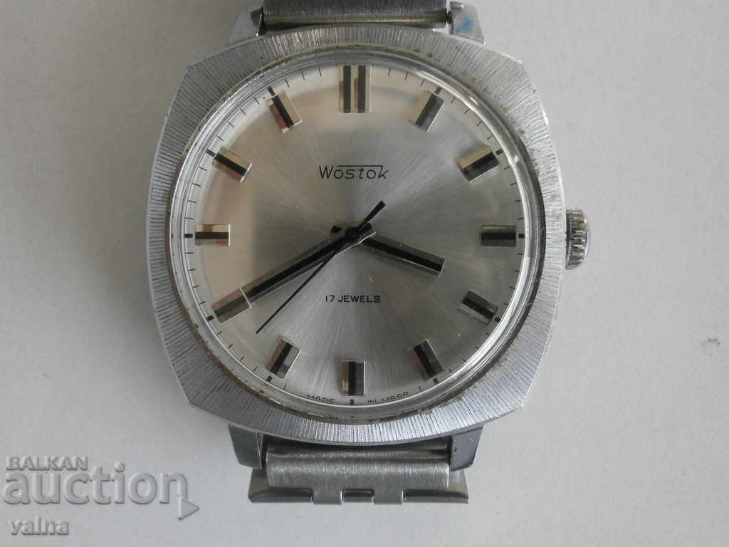 WOSTOK 17 jewels, made in USSR, θήκη XL 38 mm, διοικητής WOSTOK 17 jewels, made in USSR, θήκη XL 38 mm, διοικητής
