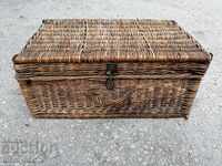 Wicker trunk, wicker basket, panner box basket