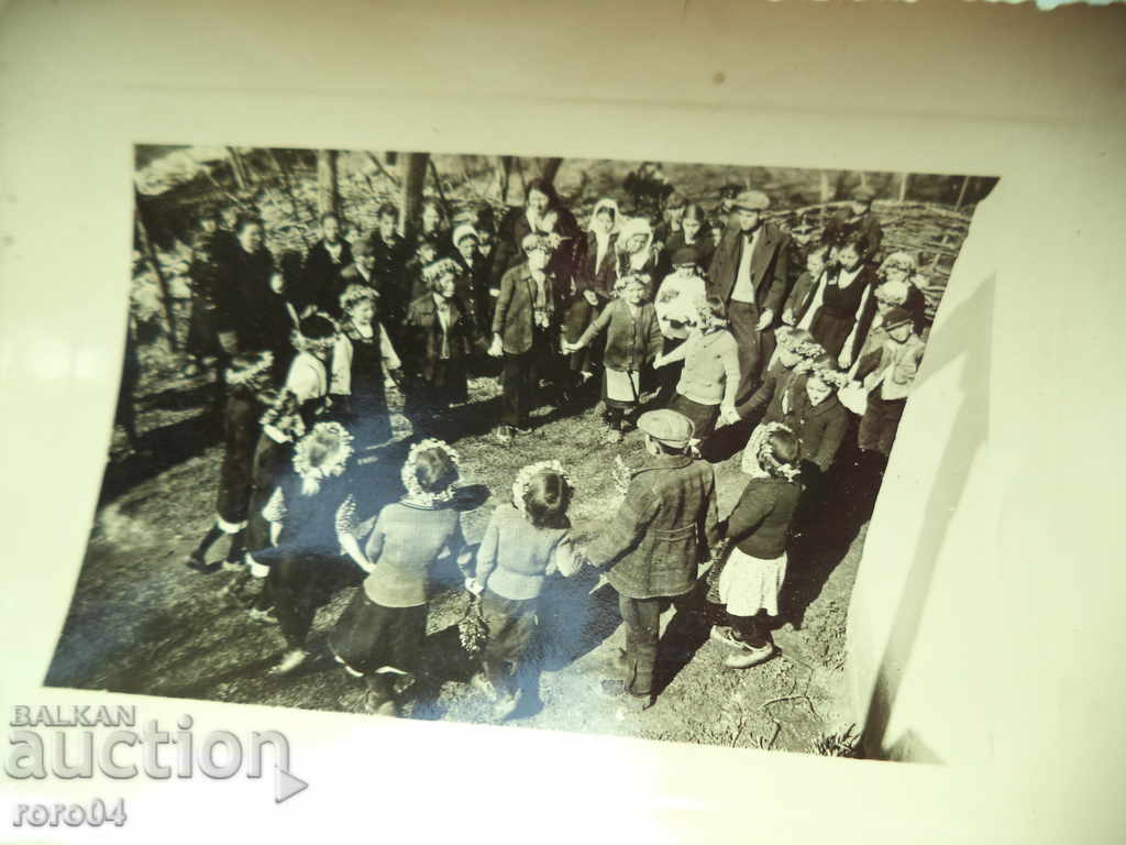 CHILDREN'S DANCE - OLD PHOTO BEFORE 1944 - 5 CHILDREN'S DANCE - OLD PHOTO BEFORE 1944 - 5