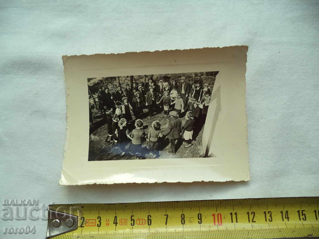 CHILDREN'S DANCE - OLD PHOTO BEFORE 1944 - 6 CHILDREN'S DANCE - OLD PHOTO BEFORE 1944 - 6