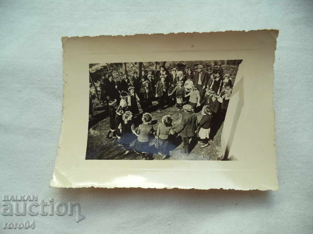 ΧΟΡΟΣ ΠΑΙΔΙΩΝ - ΠΑΛΙΑ ΦΩΤΟΓΡΑΦΙΑ ΠΡΙΝ 1944