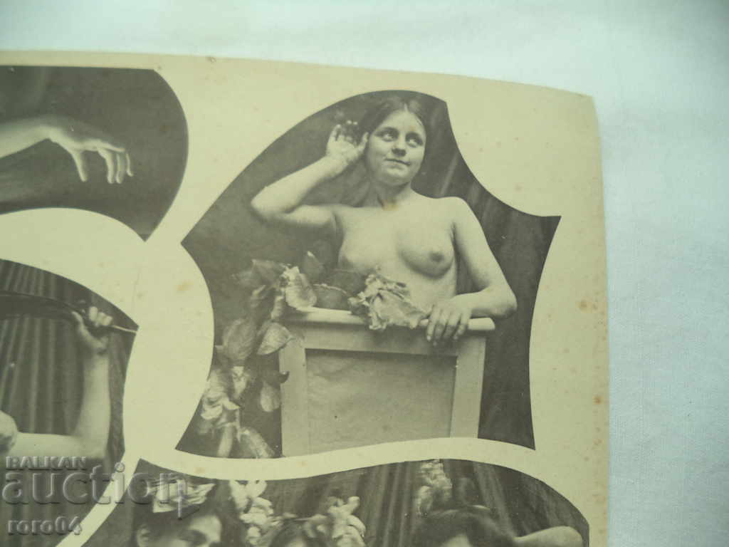BIG OLD EROTIC PHOTO / PHOTOGRAPH - BEFORE 1944 - 6