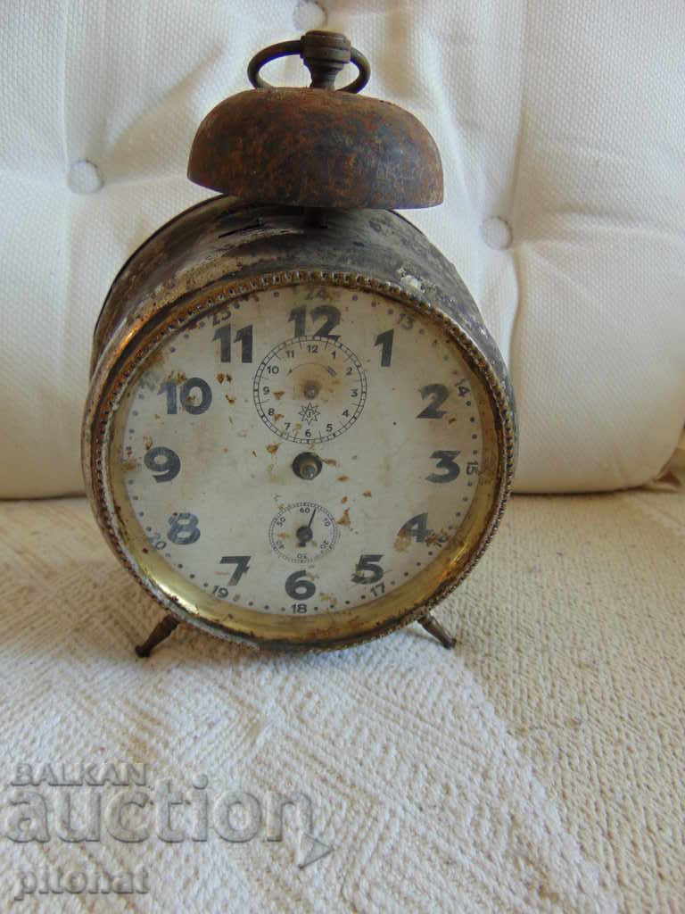 Antique alarm clock JUNGHANS