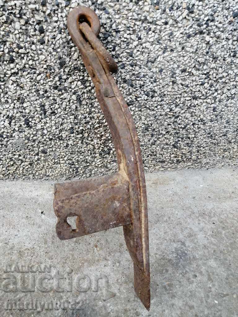 Hand forged wagon brake, wrought iron with price 39.00 BGN | € 19.94 Hand forged wagon brake, wrought iron with price 39.00 BGN | € 19.94