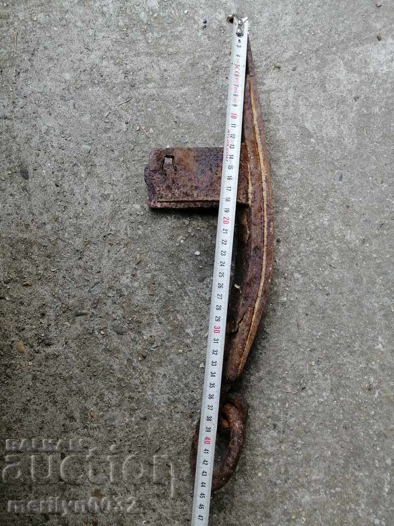 Delivery of Hand forged wagon brake, wrought iron Delivery of Hand forged wagon brake, wrought iron