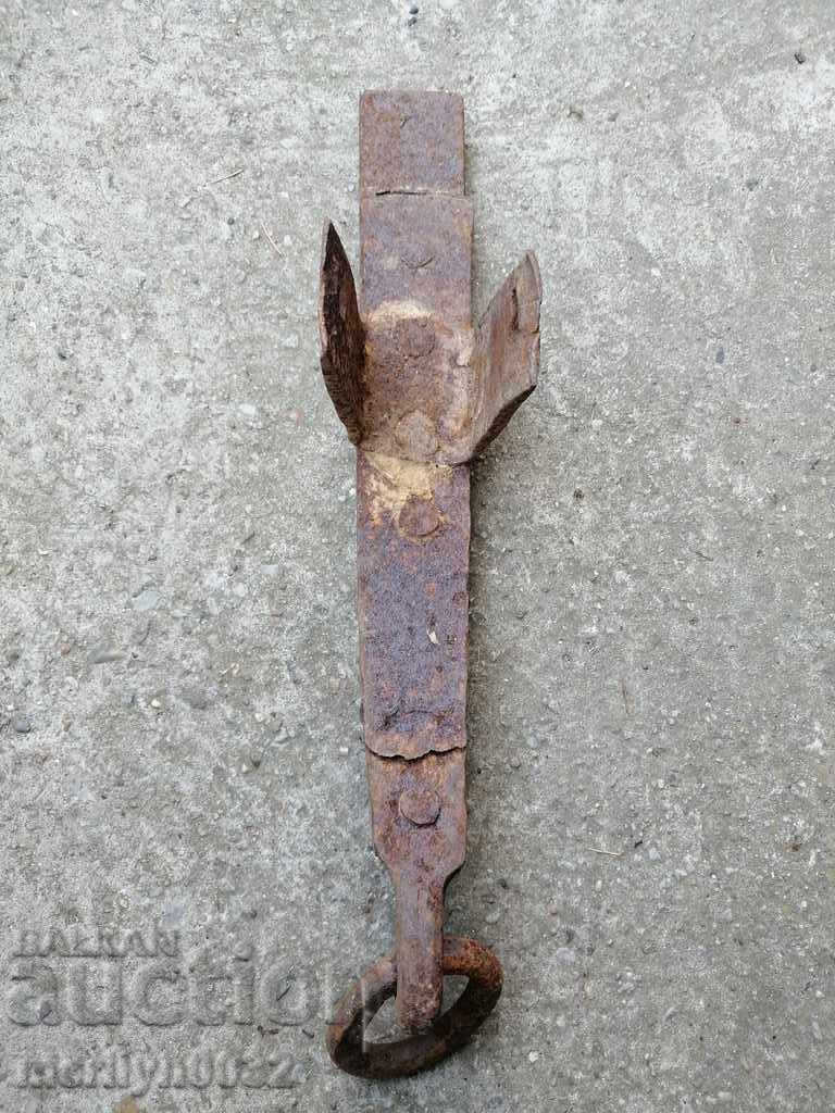 Hand forged wagon brake, wrought iron - 5 Hand forged wagon brake, wrought iron - 5