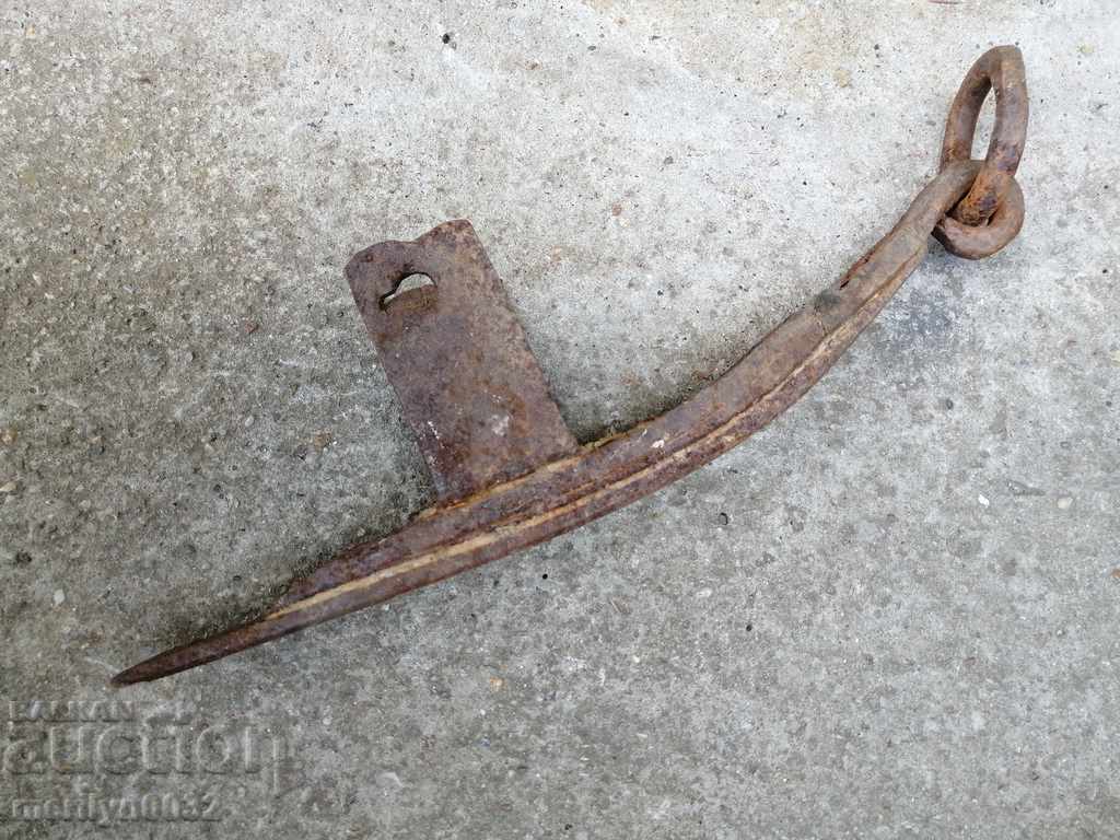 Hand forged wagon brake, wrought iron - 6 Hand forged wagon brake, wrought iron - 6