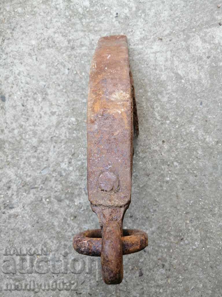 Hand forged wagon brake, wrought iron - 7 Hand forged wagon brake, wrought iron - 7