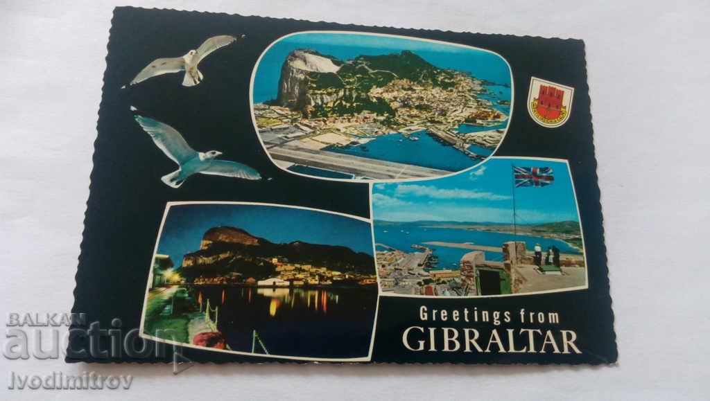 Postcard Greetings from Gibraltar