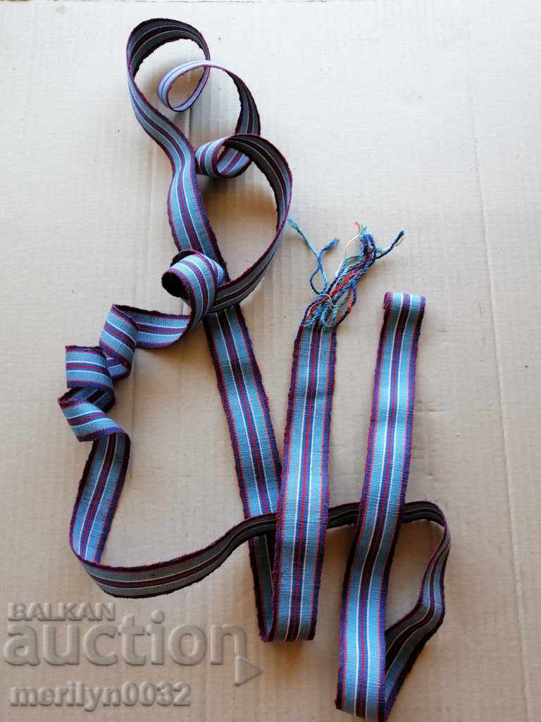 Παλιά χειροποίητη ζώνη, ζώνη, αγκράφα, κοστούμι 2,55 μέτρα - 6 Παλιά χειροποίητη ζώνη, ζώνη, αγκράφα, κοστούμι 2,55 μέτρα - 6