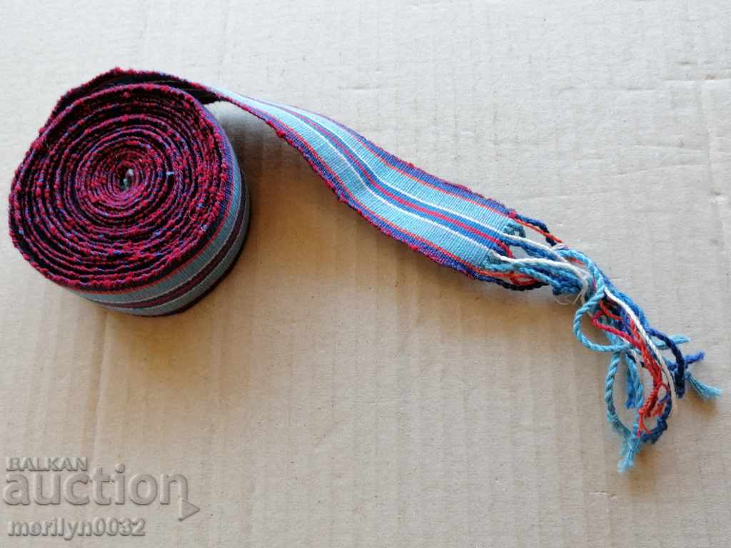 Παλιά χειροποίητη ζώνη, ζώνη, αγκράφα, κοστούμι 2,55 μέτρα - 7 Παλιά χειροποίητη ζώνη, ζώνη, αγκράφα, κοστούμι 2,55 μέτρα - 7