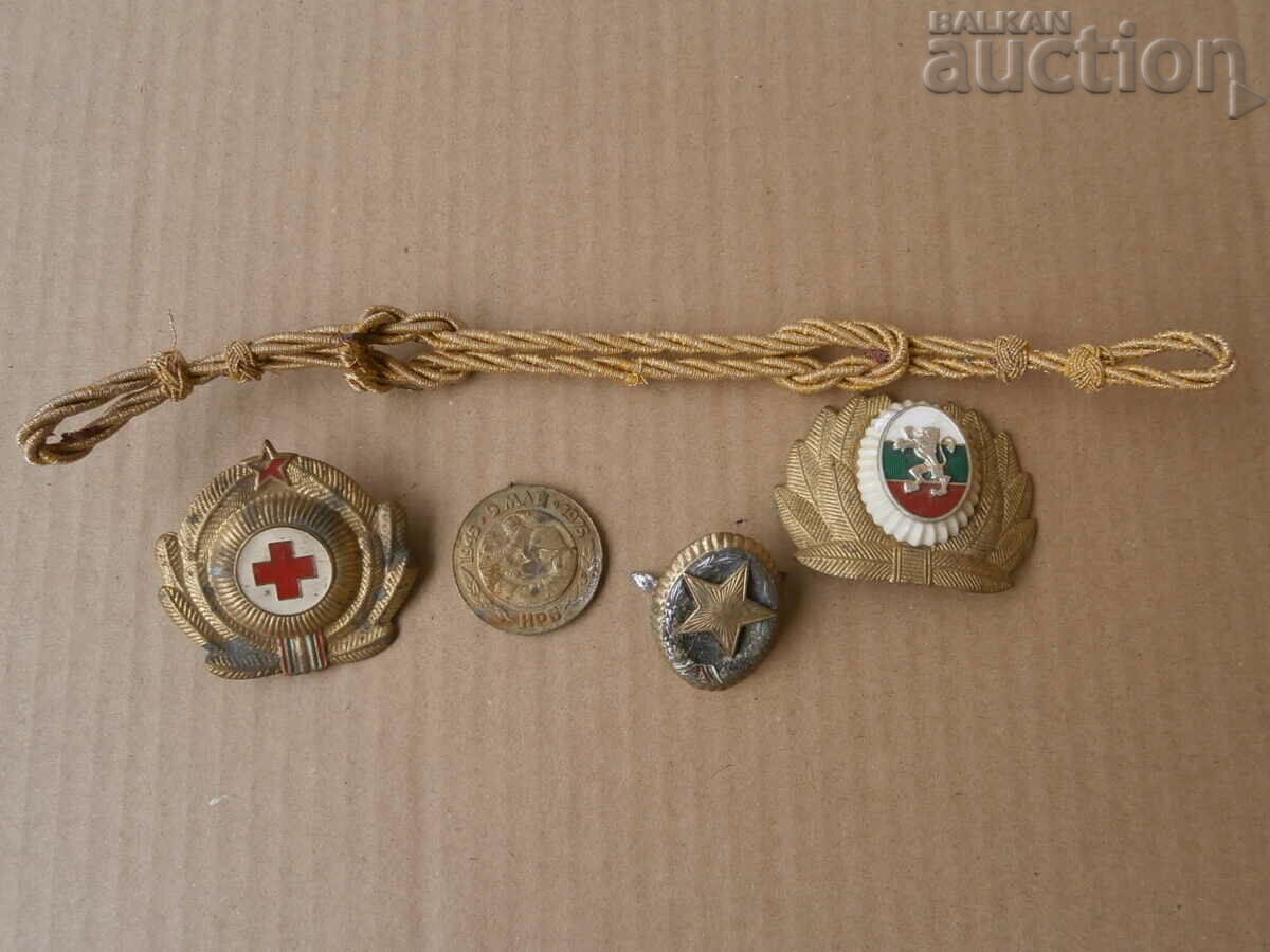 cockade medic paramedic cockade braided rope for a cap - 5