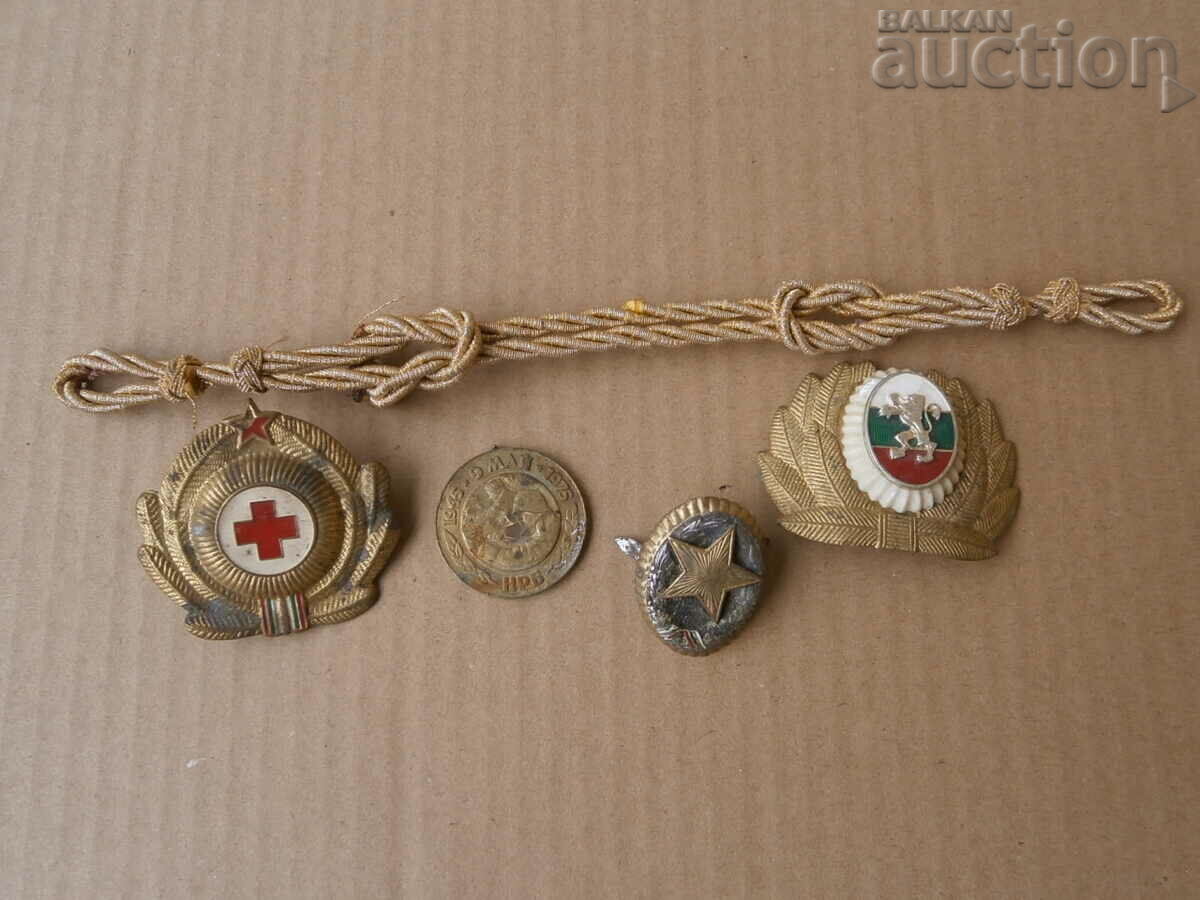 cockade medic paramedic cockade braided rope for a cap - 6