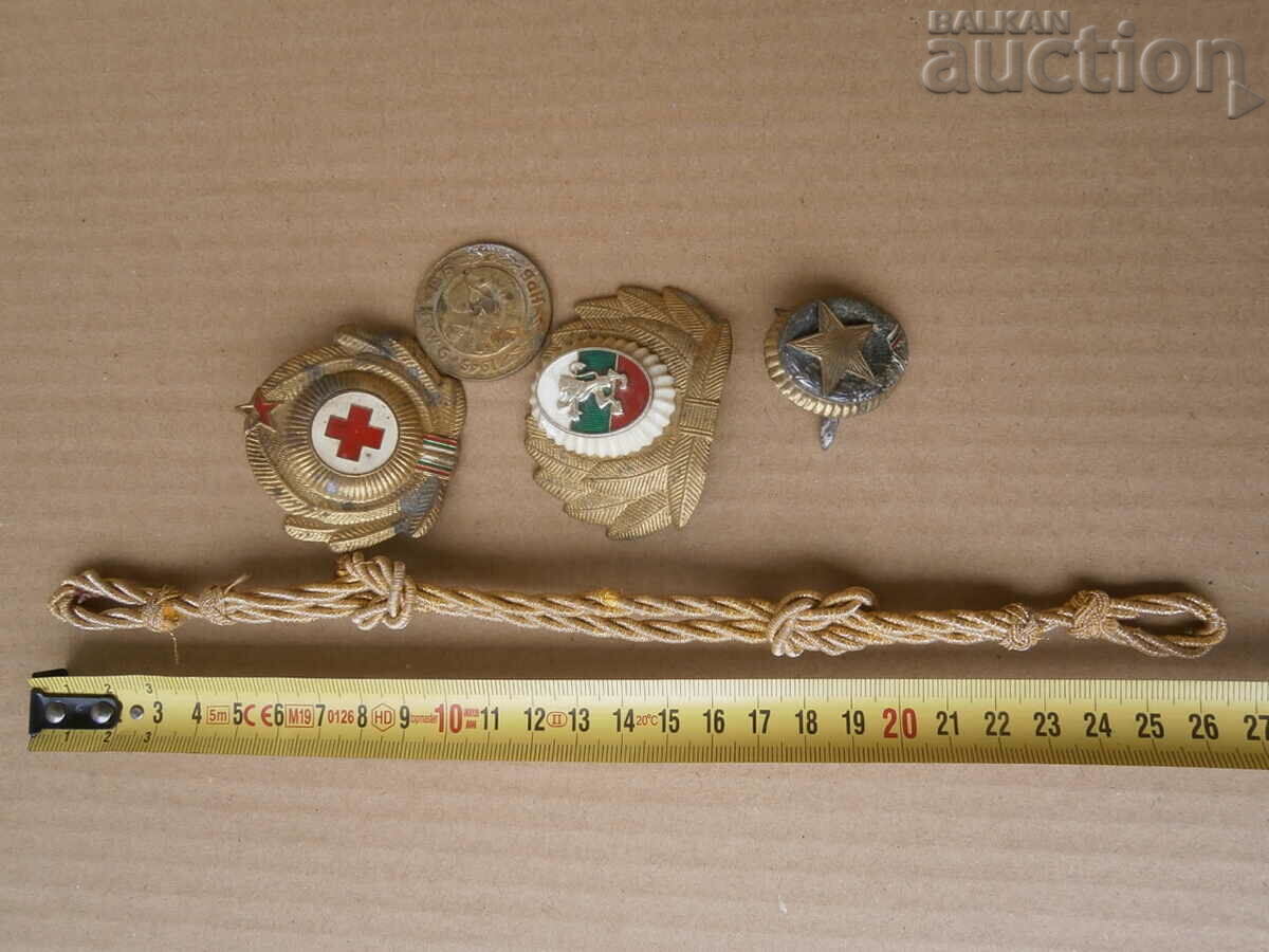 cockade medic paramedic cockade braided rope for a cap - 7