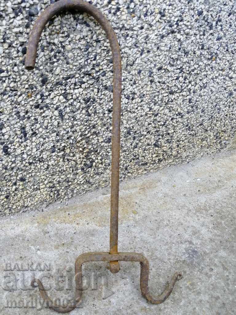 Forged buttock, hook, wrought iron - 5 Forged buttock, hook, wrought iron - 5