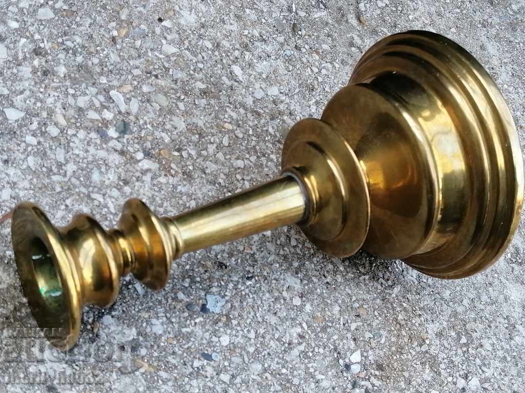 Brass candlestick candle lamp - 7 Brass candlestick candle lamp - 7