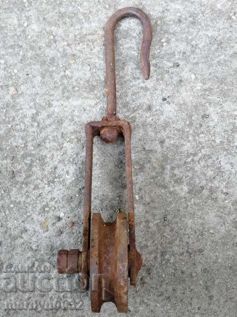 Old forged roller polystyrene wrought iron - 7