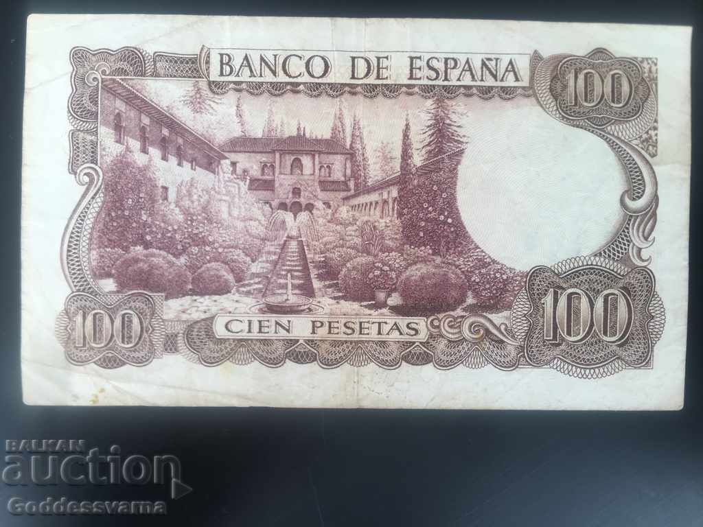 Spania 100 Pesetas 1970 Pick 152 Ref 9651 cu preț 7.00 BGN | € 3.58