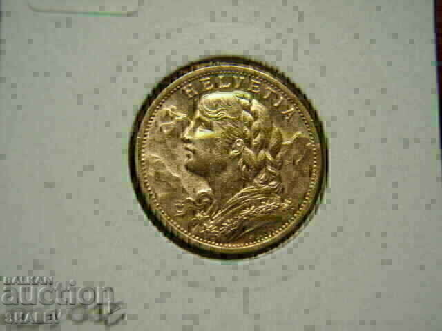 20 franci 1903 Elveția /2/ - AU/Unc (aur) - 6