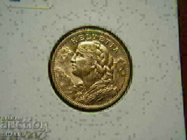 20 franci 1903 Elveția /2/ - AU/Unc (aur) - 7