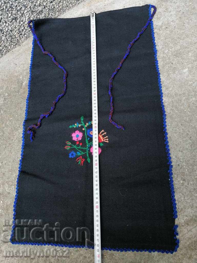 Delivery of Old woven, embroidered and embroidered apron, costume, suckman