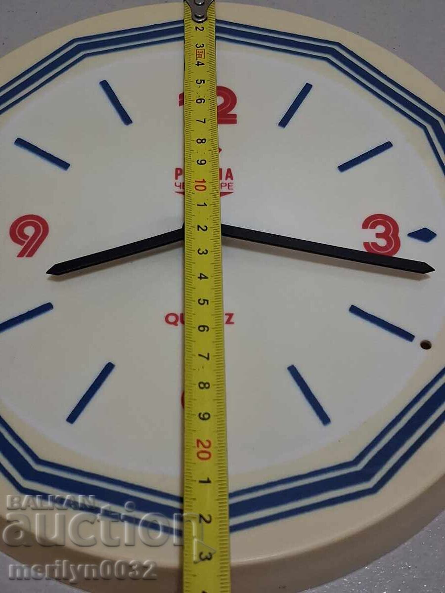 Socialist wall clock, 80s, NRB - 5 Socialist wall clock, 80s, NRB - 5