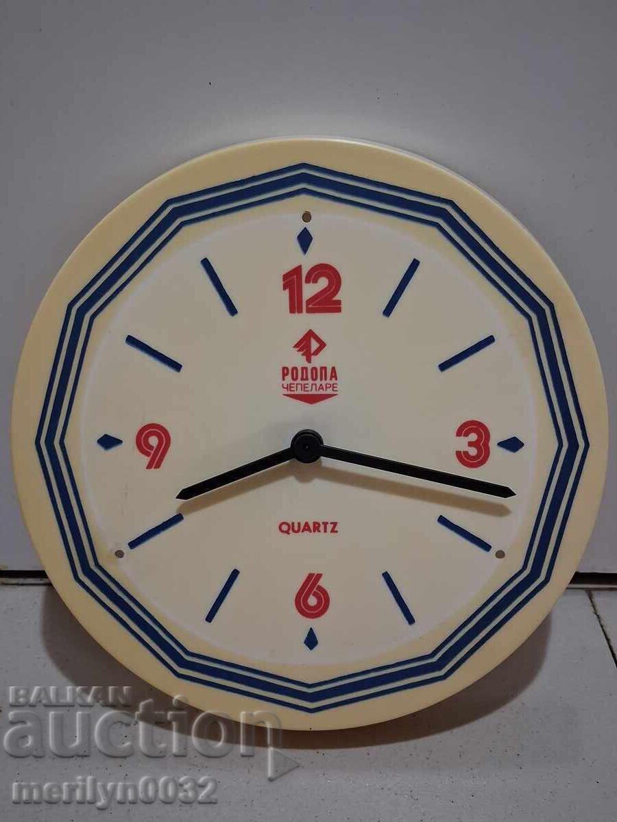 Socialist wall clock, 80s, NRB Socialist wall clock, 80s, NRB