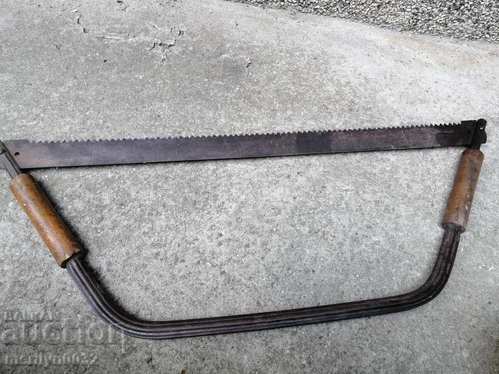 Delivery of Old tool saw for wood bull bullfinch Delivery of Old tool saw for wood bull bullfinch